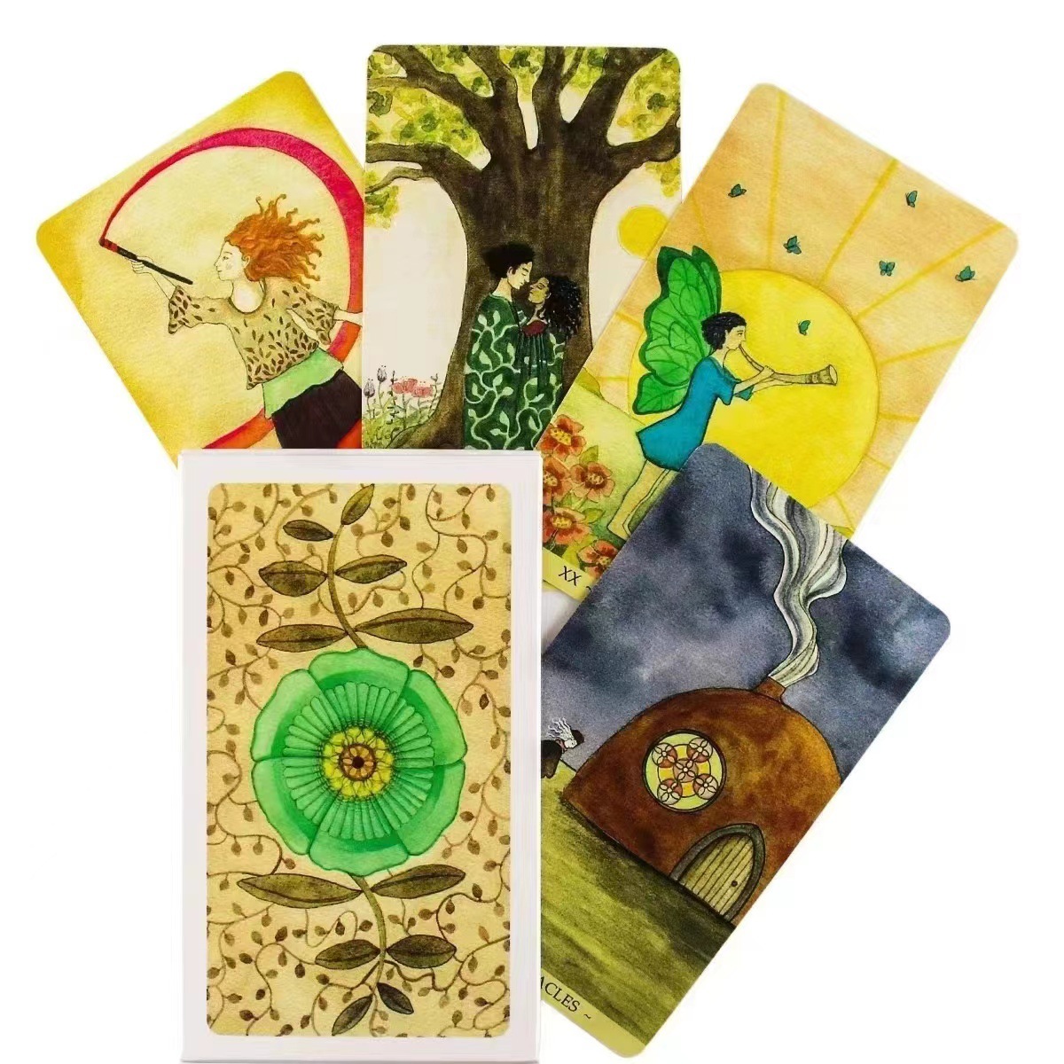 Tarot Deck With Guidebook - Carte dei tarocchi originali Mazzi durevoli