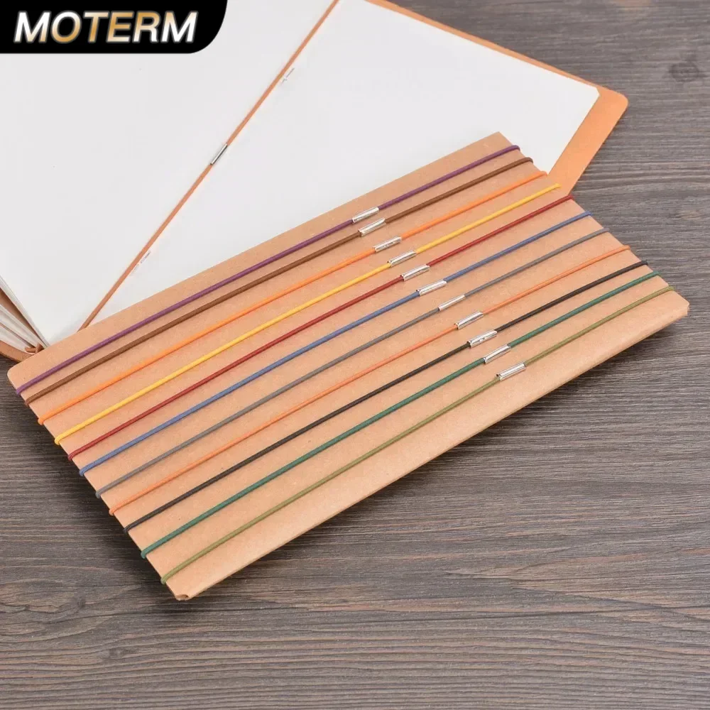 10 pezzi un Set di accessori p - Vintage Leather Journal Notebook recensione e prezzo