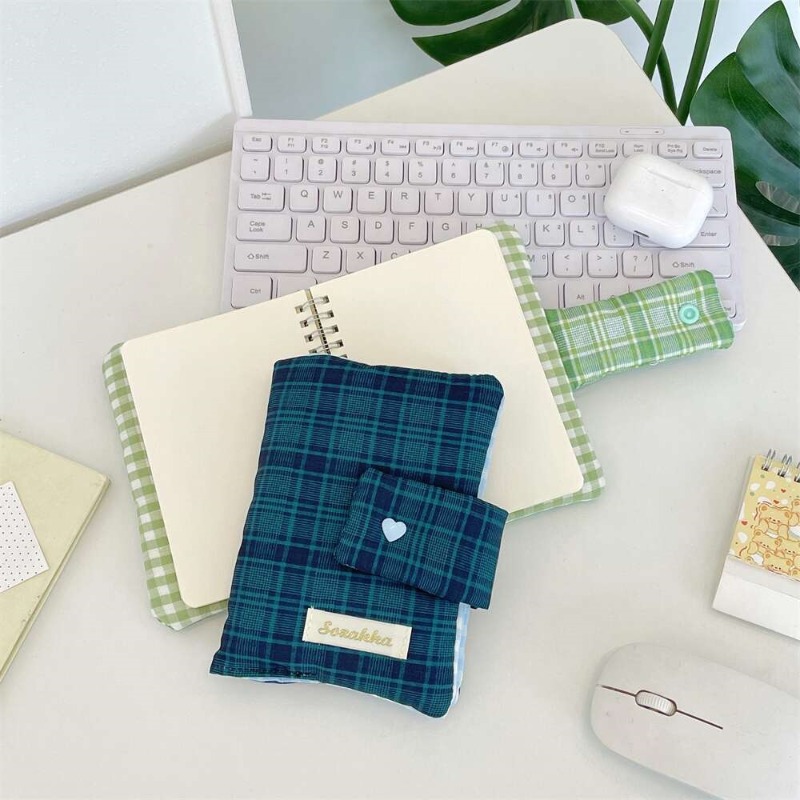 Copertina in tessuto a quadret - Stationery Books recensione e prezzo