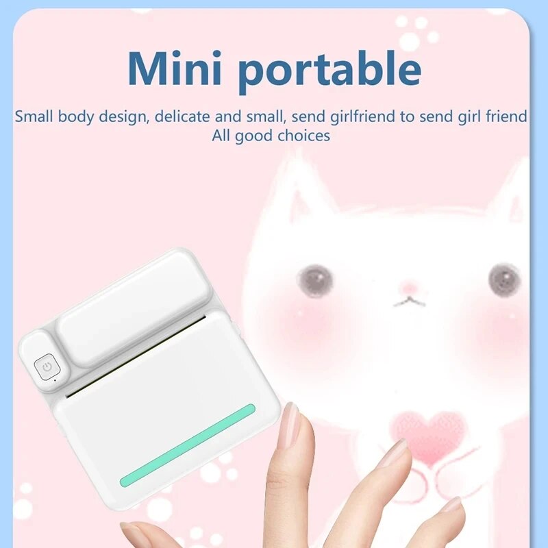 C19 MINI Stampa Stampante term - Mini Pocket Thermal Printer Paper Roll recensione e prezzo