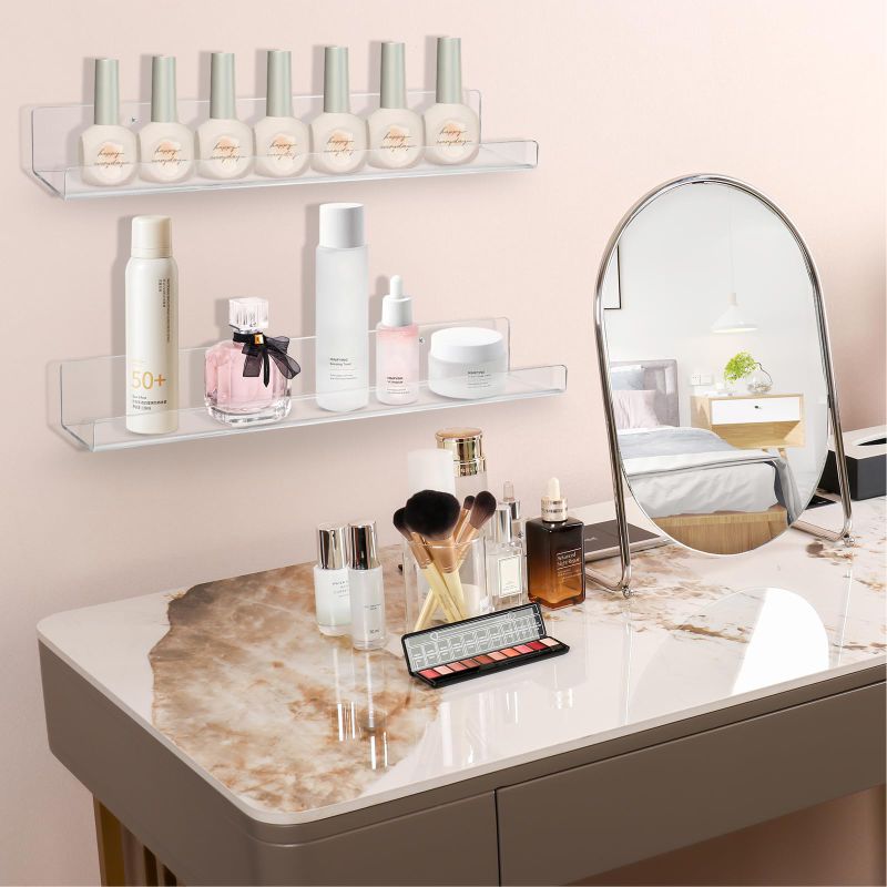 1-5 Pezzi Mensola da Parete in - Clear Acrylic Book Stand Holder recensione e prezzo
