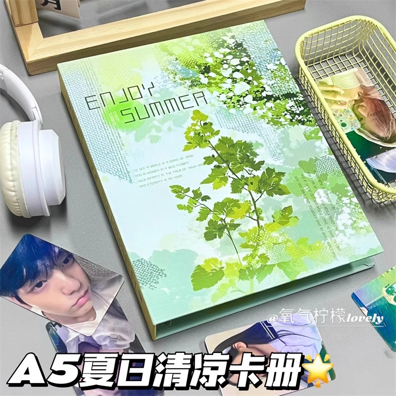 Portacarte fotografico A5 verd - Kpop Photo Card Binder 3 Inch recensione e prezzo
