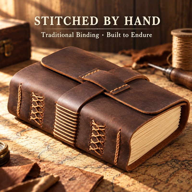 Taccuino da Viaggio in Pelle F - Vintage Leather Journal Notebook recensione e prezzo